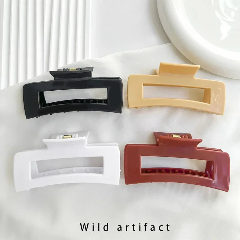Zehlor Safe Comfort Smart Silicone Hair Clip for Women - Anti collision