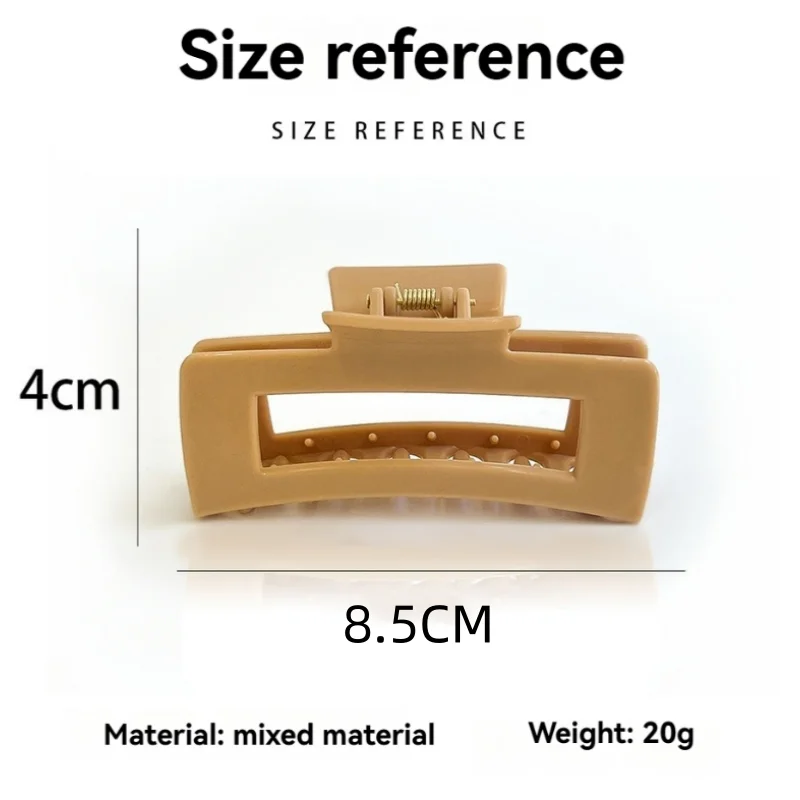 Zehlor Safe Comfort Smart Silicone Hair Clip for Women - Anti collision
